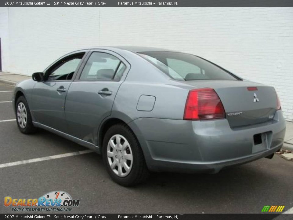 2007 Mitsubishi Galant ES Satin Mesai Gray Pearl / Gray Photo #4
