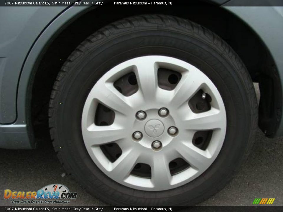 2007 Mitsubishi Galant ES Satin Mesai Gray Pearl / Gray Photo #6