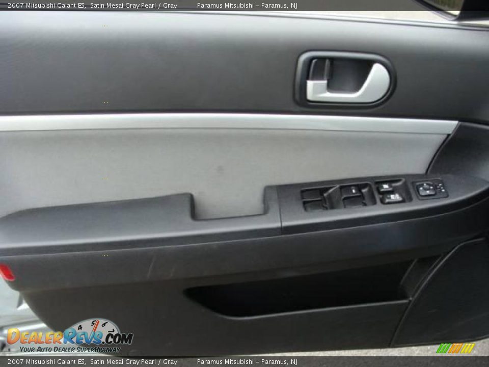 2007 Mitsubishi Galant ES Satin Mesai Gray Pearl / Gray Photo #8