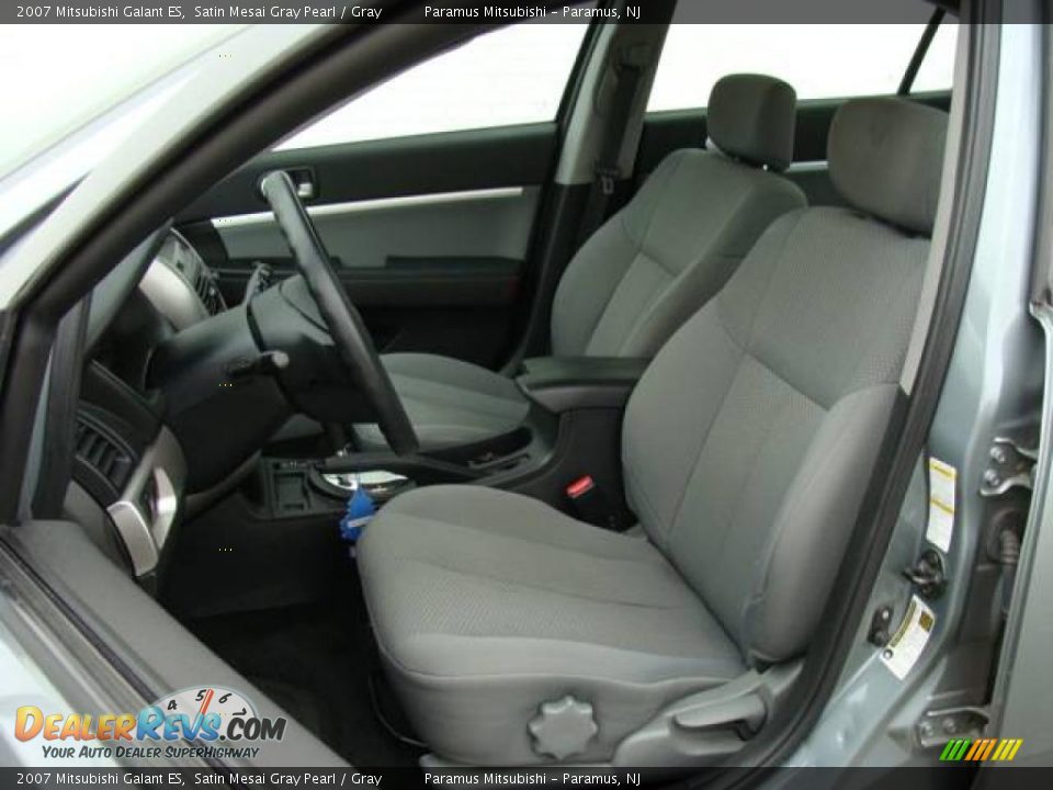 2007 Mitsubishi Galant ES Satin Mesai Gray Pearl / Gray Photo #10