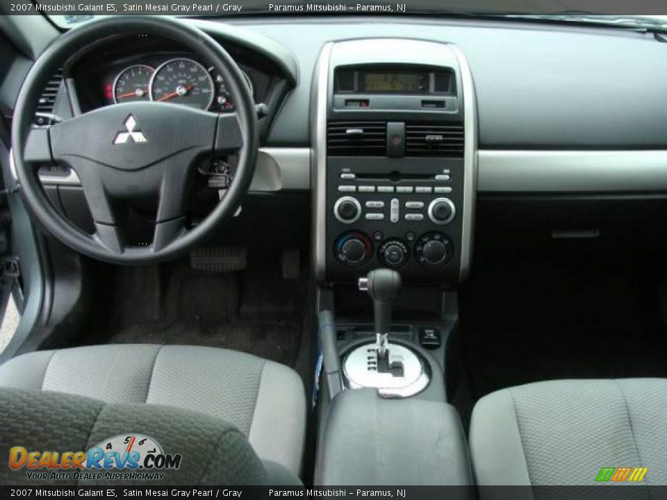 2007 Mitsubishi Galant ES Satin Mesai Gray Pearl / Gray Photo #11