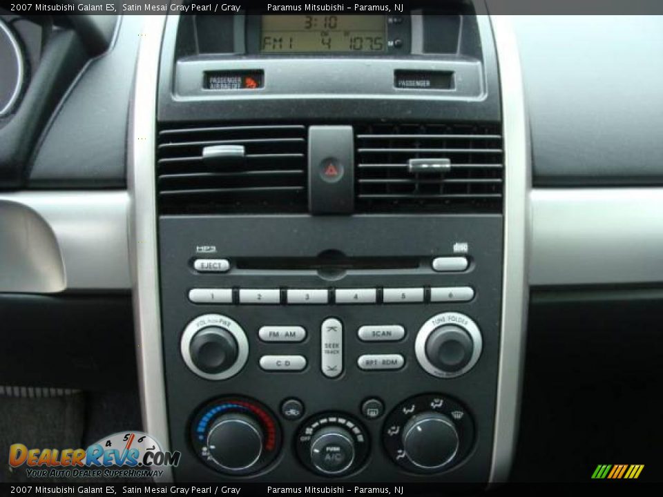 2007 Mitsubishi Galant ES Satin Mesai Gray Pearl / Gray Photo #13