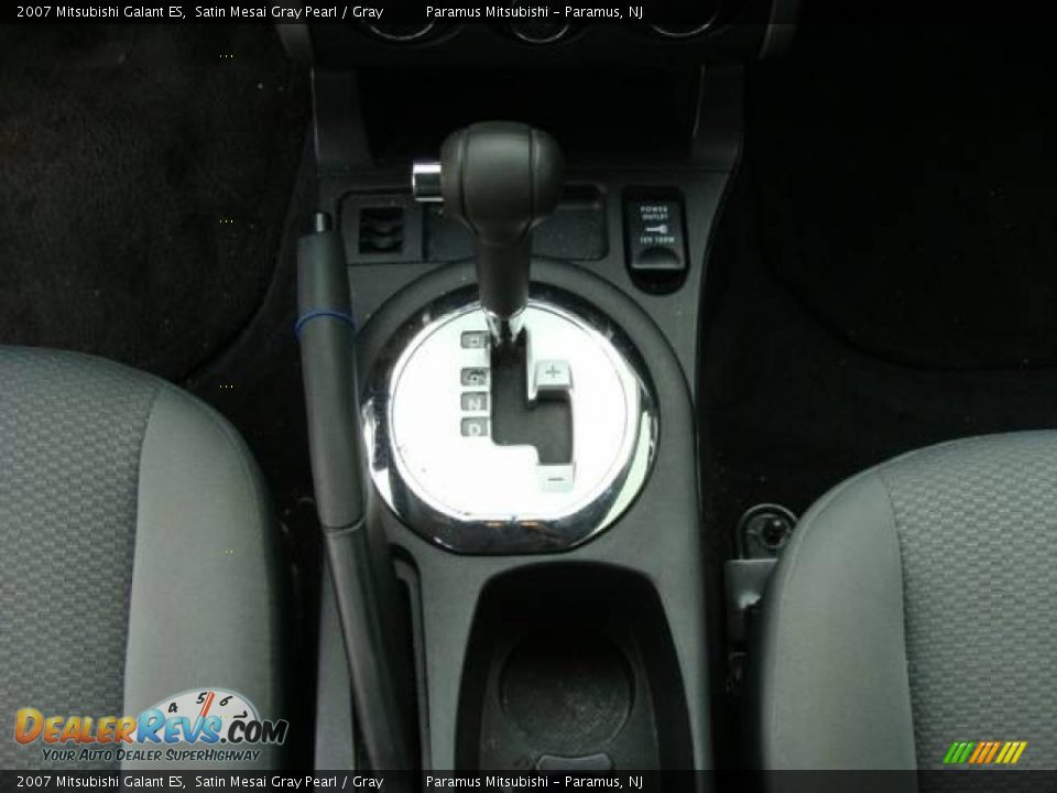 2007 Mitsubishi Galant ES Satin Mesai Gray Pearl / Gray Photo #14