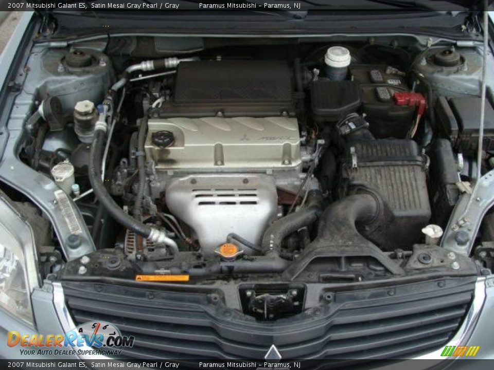 2007 Mitsubishi Galant ES Satin Mesai Gray Pearl / Gray Photo #15