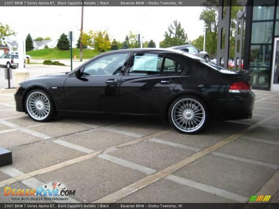 2007 BMW 7 Series Alpina B7 Black Sapphire Metallic / Black Photo #5