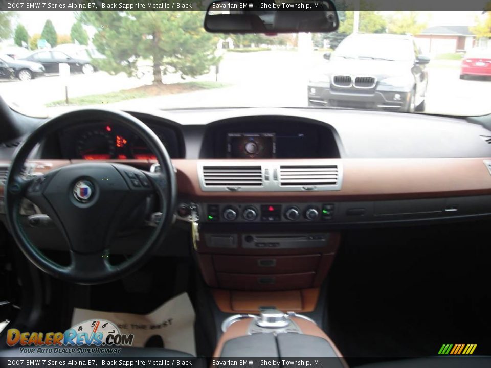2007 BMW 7 Series Alpina B7 Black Sapphire Metallic / Black Photo #17