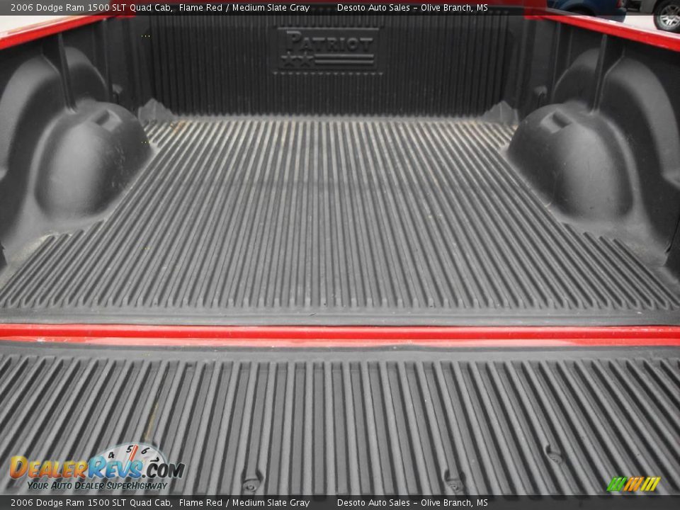 2006 Dodge Ram 1500 SLT Quad Cab Flame Red / Medium Slate Gray Photo #8