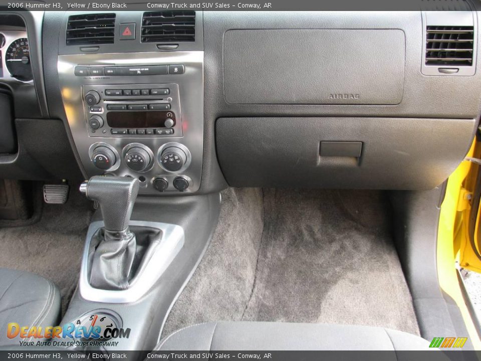 2006 Hummer H3 Yellow / Ebony Black Photo #12