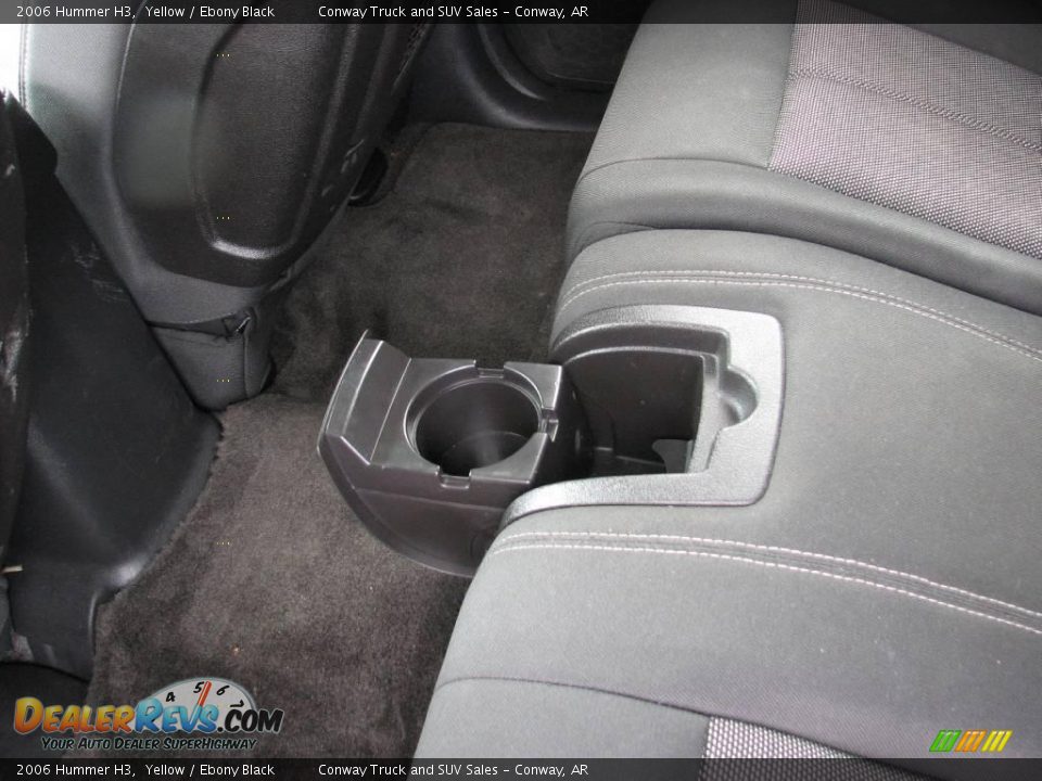 2006 Hummer H3 Yellow / Ebony Black Photo #18