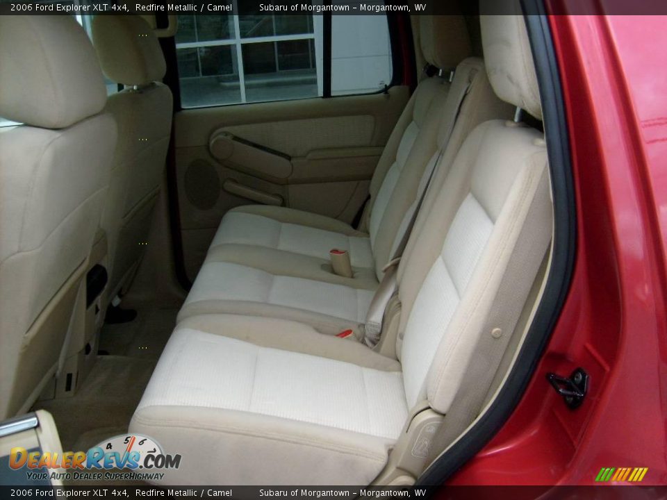 2006 Ford Explorer XLT 4x4 Redfire Metallic / Camel Photo #13