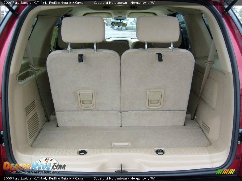 2006 Ford Explorer XLT 4x4 Redfire Metallic / Camel Photo #15