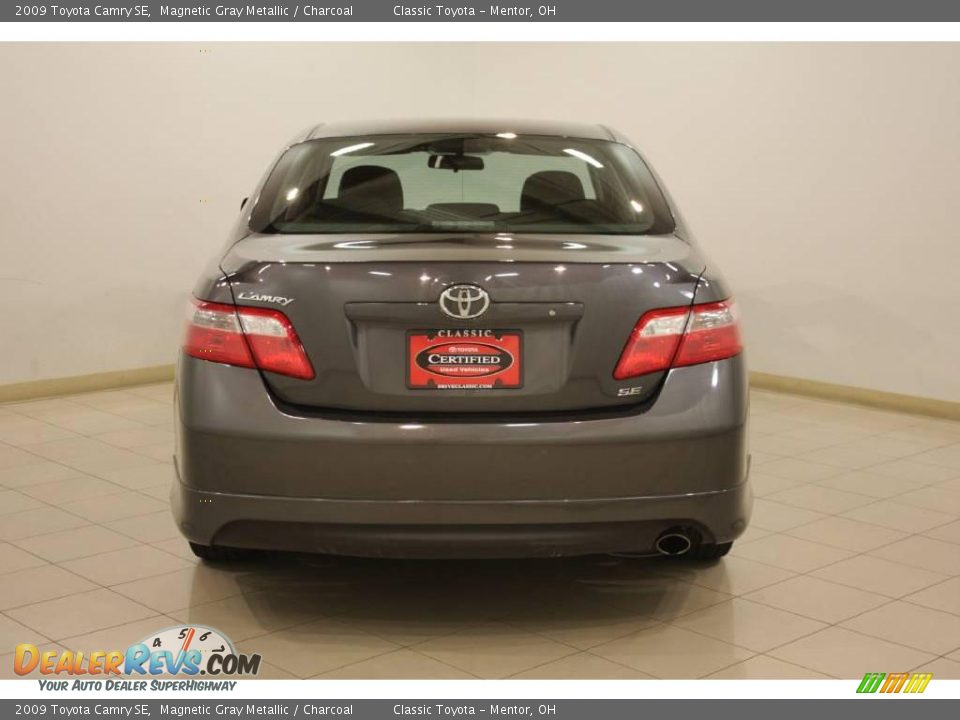 2009 Toyota Camry SE Magnetic Gray Metallic / Charcoal Photo #6