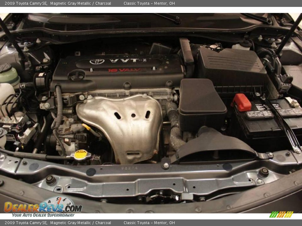 2009 Toyota Camry SE Magnetic Gray Metallic / Charcoal Photo #21
