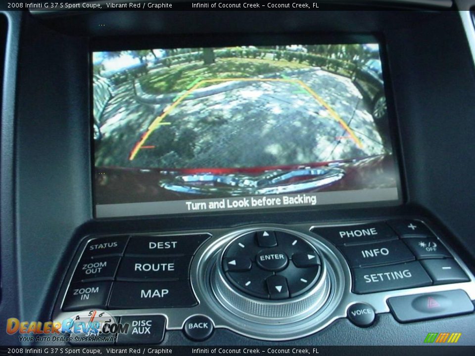 2008 Infiniti G 37 S Sport Coupe Vibrant Red / Graphite Photo #29