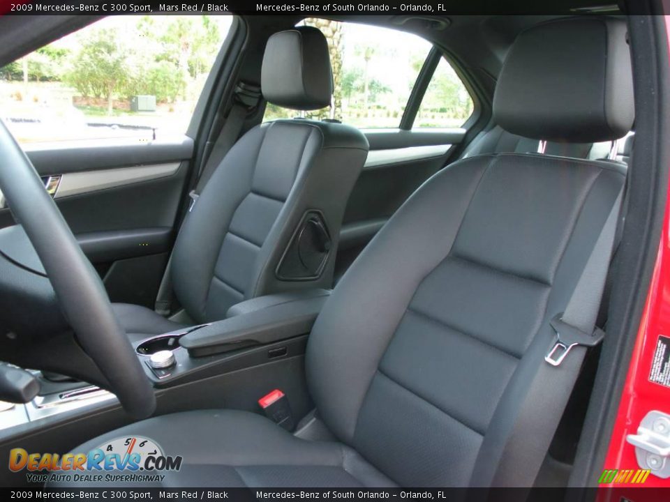 2009 Mercedes-Benz C 300 Sport Mars Red / Black Photo #12