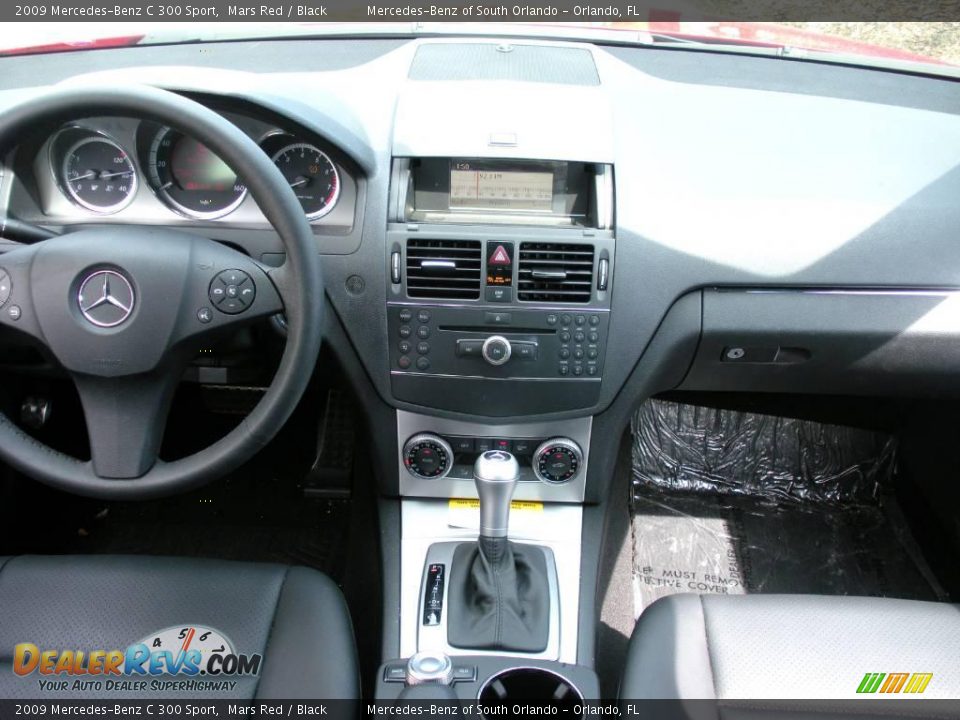 2009 Mercedes-Benz C 300 Sport Mars Red / Black Photo #17