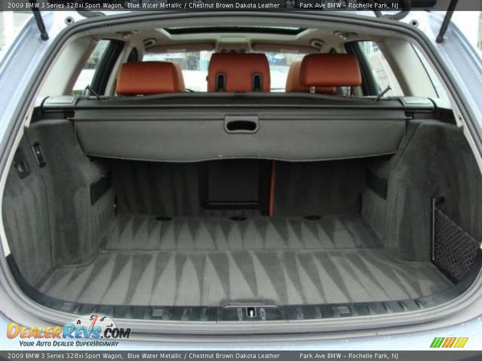 2009 BMW 3 Series 328xi Sport Wagon Blue Water Metallic / Chestnut Brown Dakota Leather Photo #18
