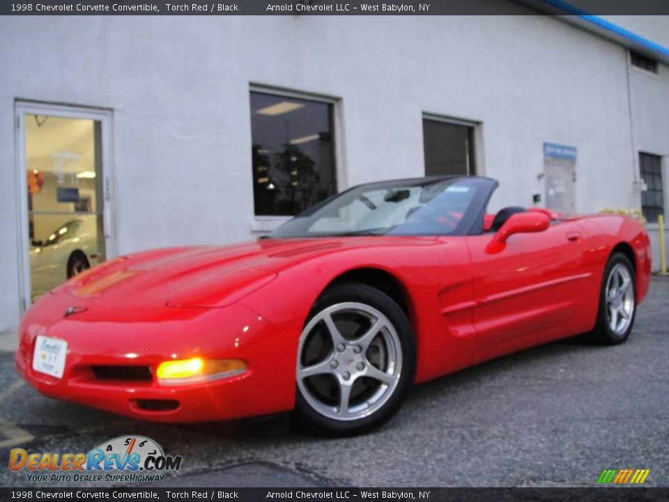 1998 Chevrolet Corvette Convertible Torch Red / Black Photo #1