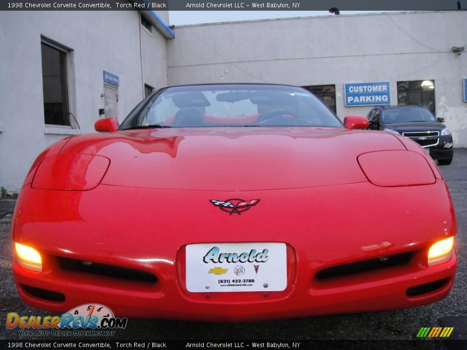1998 Chevrolet Corvette Convertible Torch Red / Black Photo #2
