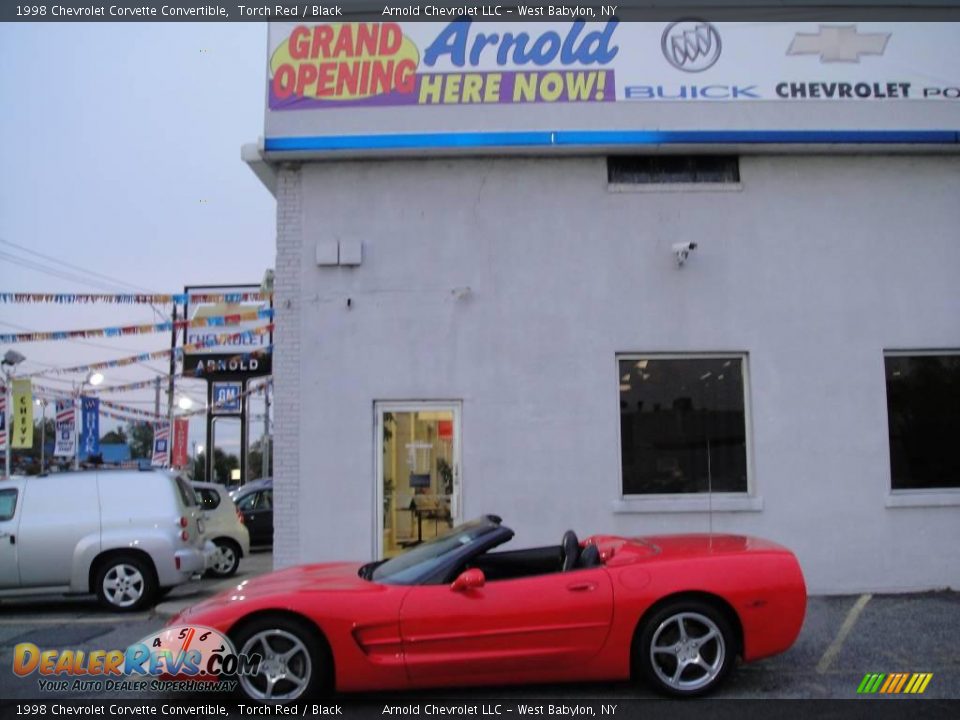 1998 Chevrolet Corvette Convertible Torch Red / Black Photo #3