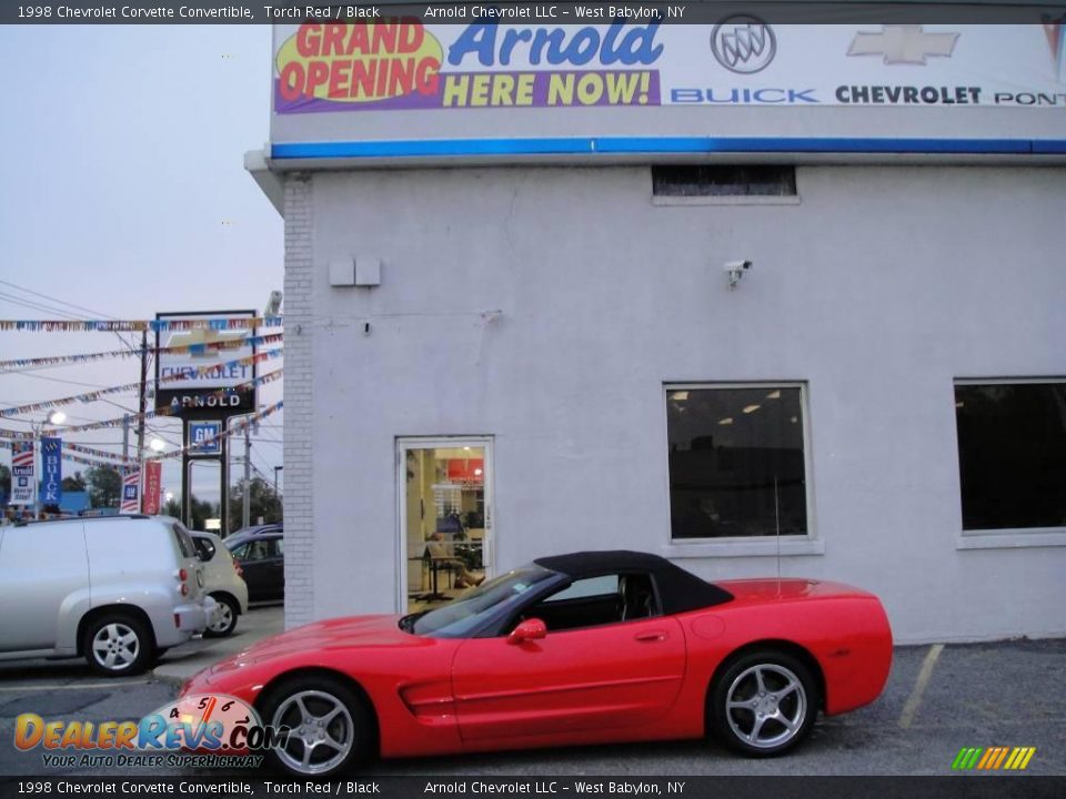 1998 Chevrolet Corvette Convertible Torch Red / Black Photo #4