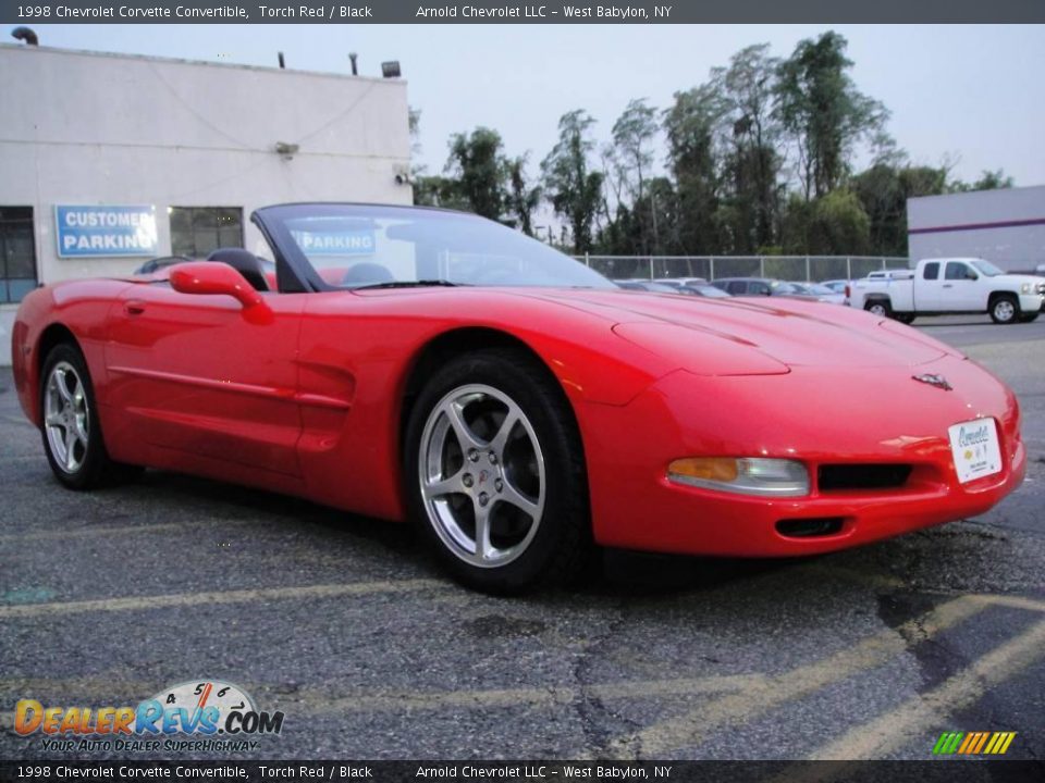 1998 Chevrolet Corvette Convertible Torch Red / Black Photo #8