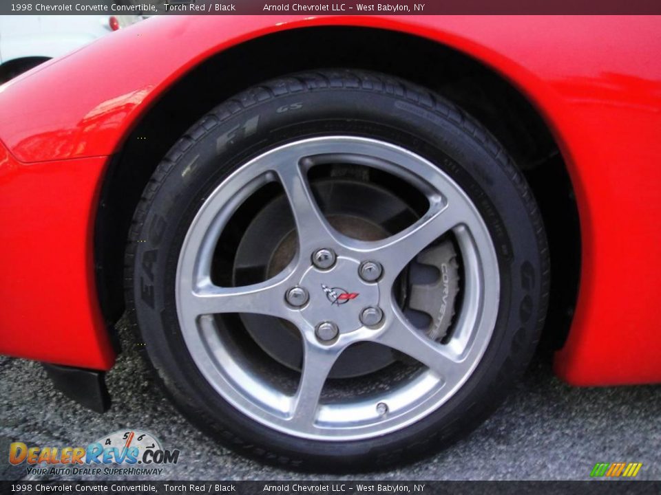 1998 Chevrolet Corvette Convertible Torch Red / Black Photo #9