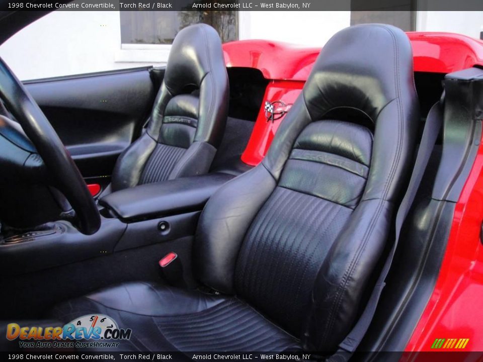 1998 Chevrolet Corvette Convertible Torch Red / Black Photo #11