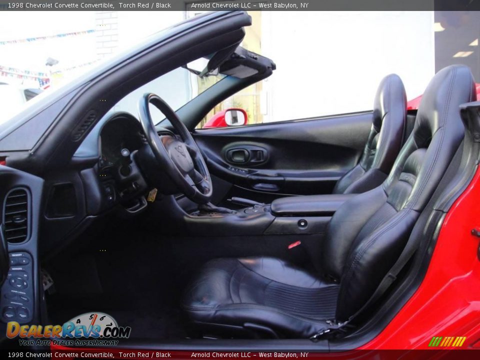 1998 Chevrolet Corvette Convertible Torch Red / Black Photo #12