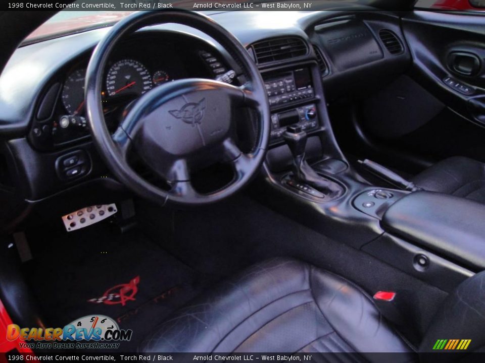 1998 Chevrolet Corvette Convertible Torch Red / Black Photo #13