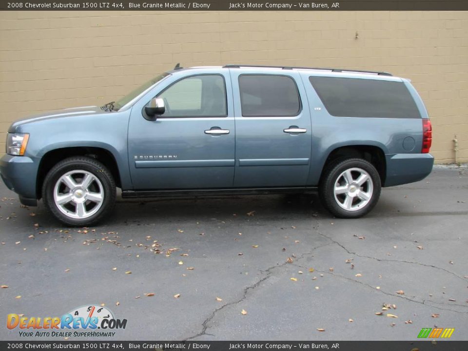 2008 Chevrolet Suburban 1500 LTZ 4x4 Blue Granite Metallic / Ebony Photo #1