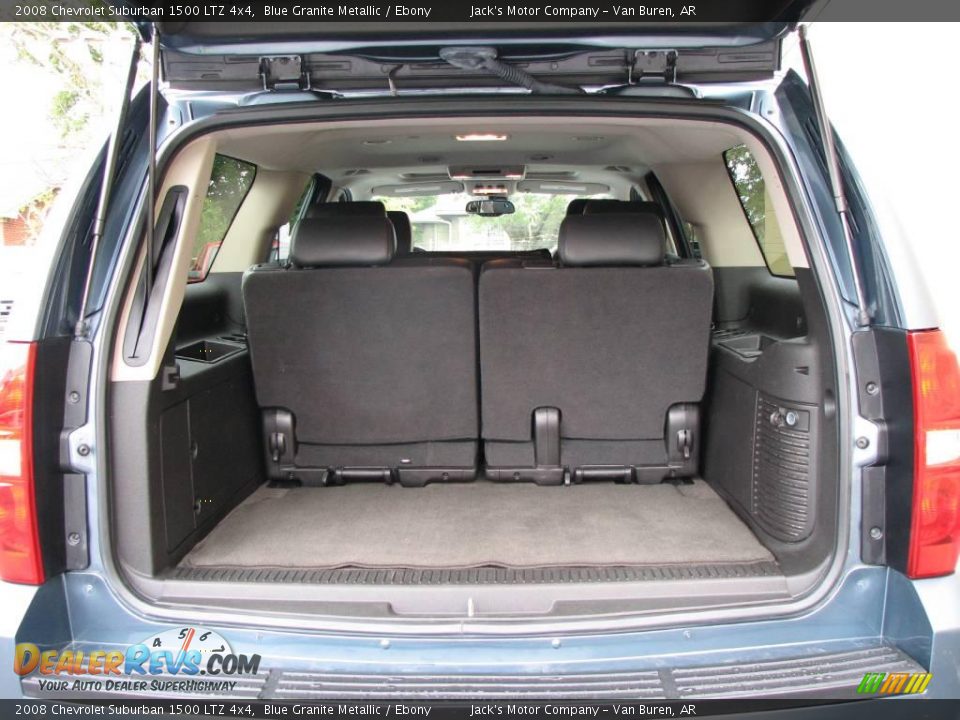 2008 Chevrolet Suburban 1500 LTZ 4x4 Blue Granite Metallic / Ebony Photo #9