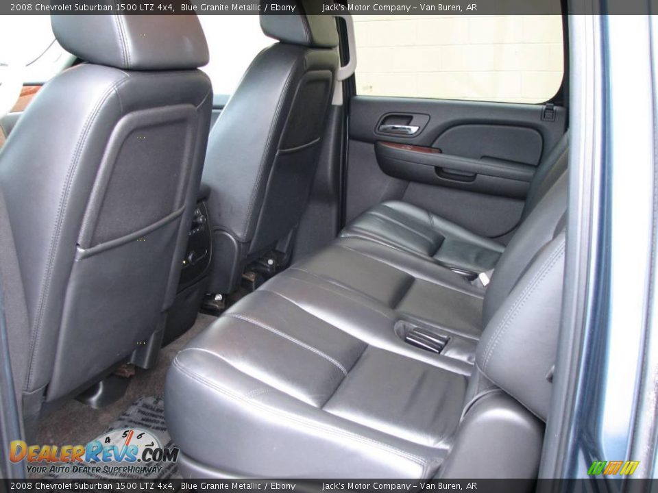 2008 Chevrolet Suburban 1500 LTZ 4x4 Blue Granite Metallic / Ebony Photo #13