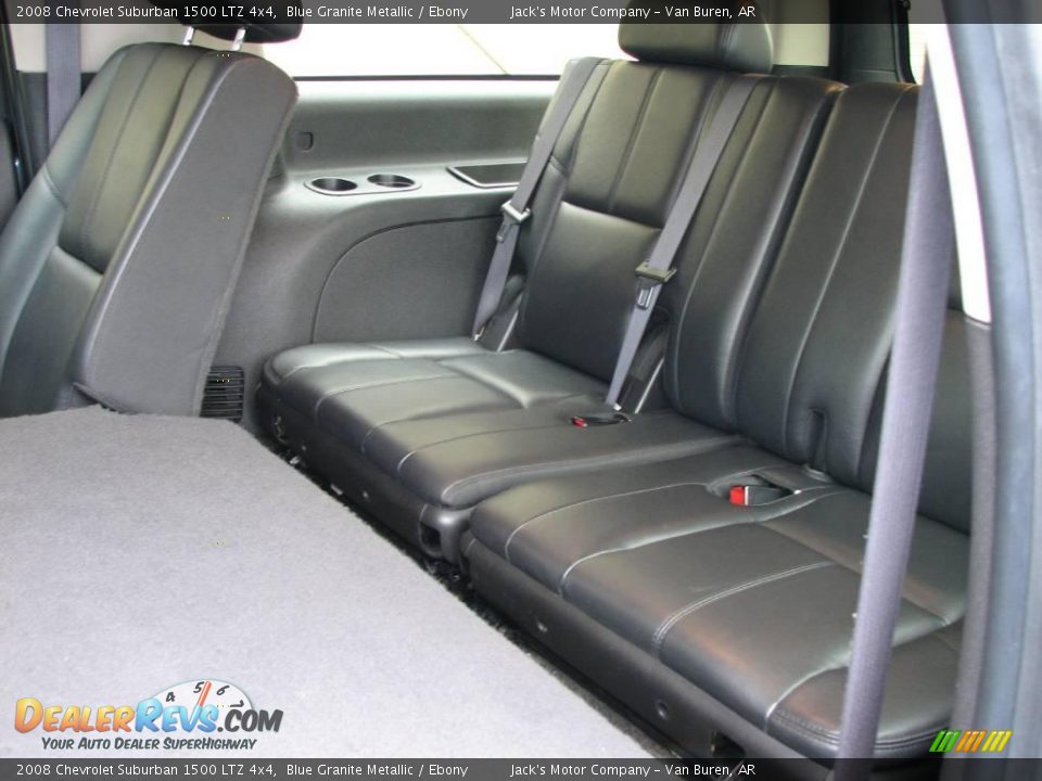 2008 Chevrolet Suburban 1500 LTZ 4x4 Blue Granite Metallic / Ebony Photo #14