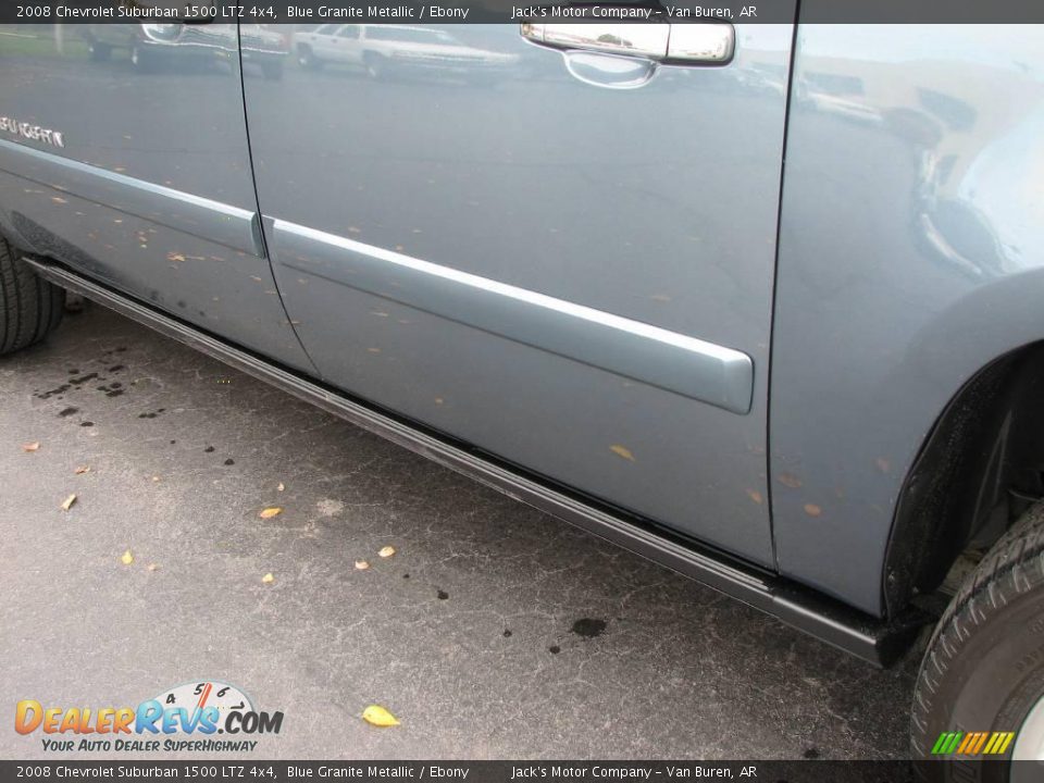 2008 Chevrolet Suburban 1500 LTZ 4x4 Blue Granite Metallic / Ebony Photo #17