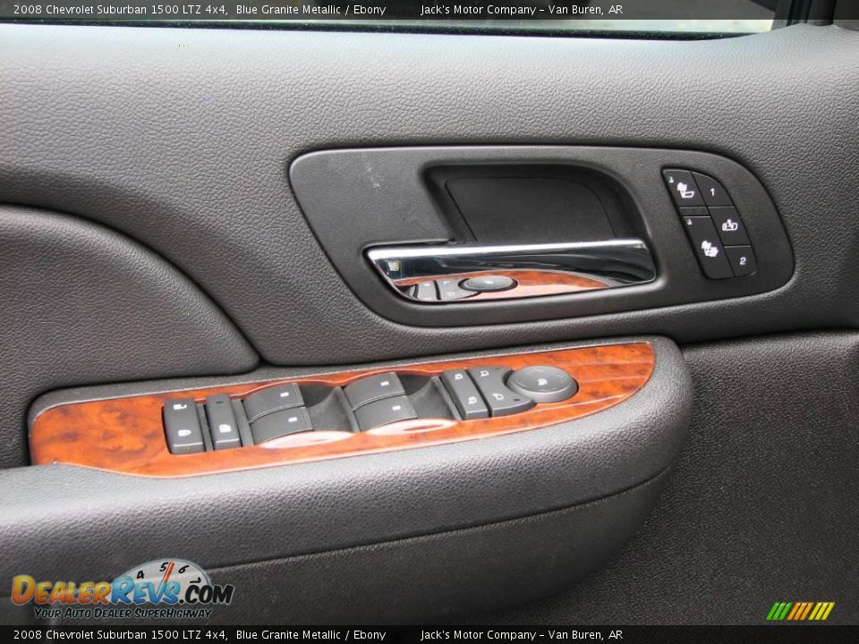 2008 Chevrolet Suburban 1500 LTZ 4x4 Blue Granite Metallic / Ebony Photo #19