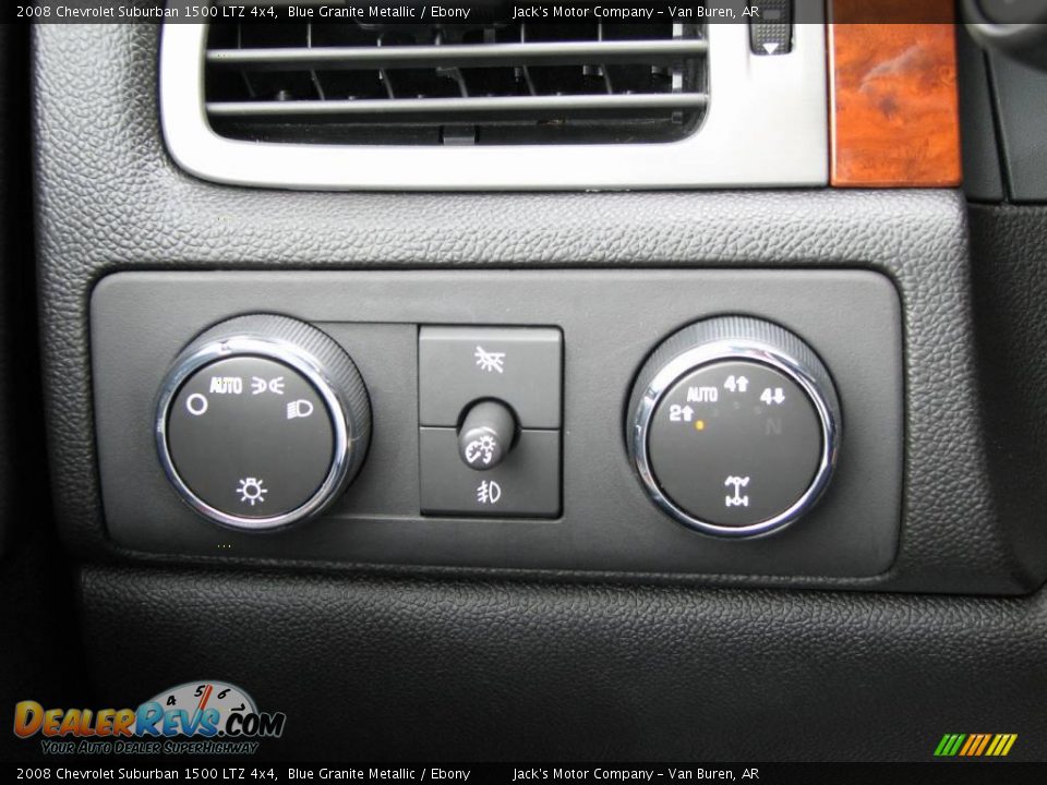 2008 Chevrolet Suburban 1500 LTZ 4x4 Blue Granite Metallic / Ebony Photo #20