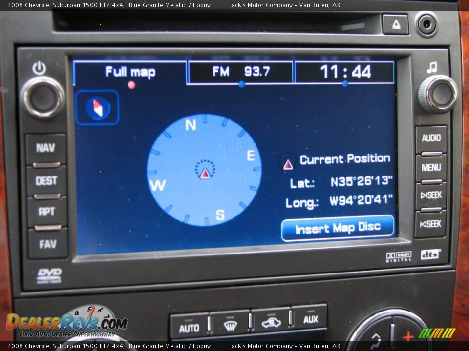 2008 Chevrolet Suburban 1500 LTZ 4x4 Blue Granite Metallic / Ebony Photo #21