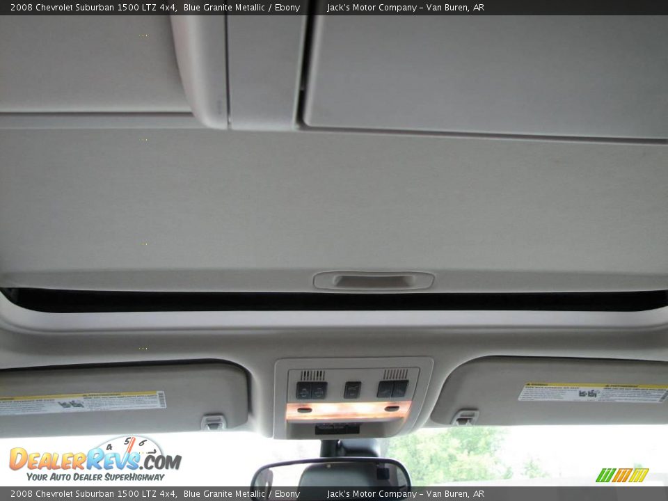 2008 Chevrolet Suburban 1500 LTZ 4x4 Blue Granite Metallic / Ebony Photo #23