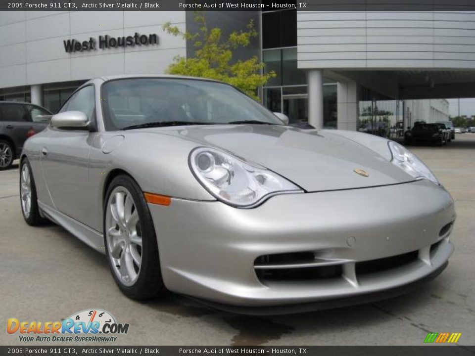 2005 Porsche 911 GT3 Arctic Silver Metallic / Black Photo #1