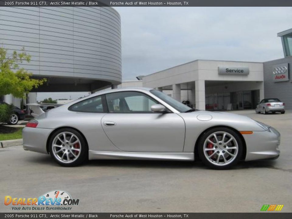 2005 Porsche 911 GT3 Arctic Silver Metallic / Black Photo #2