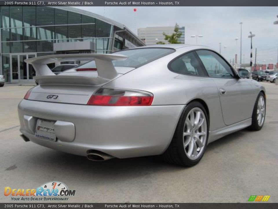 2005 Porsche 911 GT3 Arctic Silver Metallic / Black Photo #3