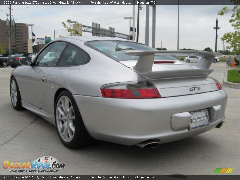 2005 Porsche 911 GT3 Arctic Silver Metallic / Black Photo #5