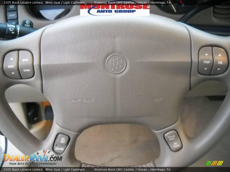 2005 Buick LeSabre Limited White Opal / Light Cashmere Photo #28