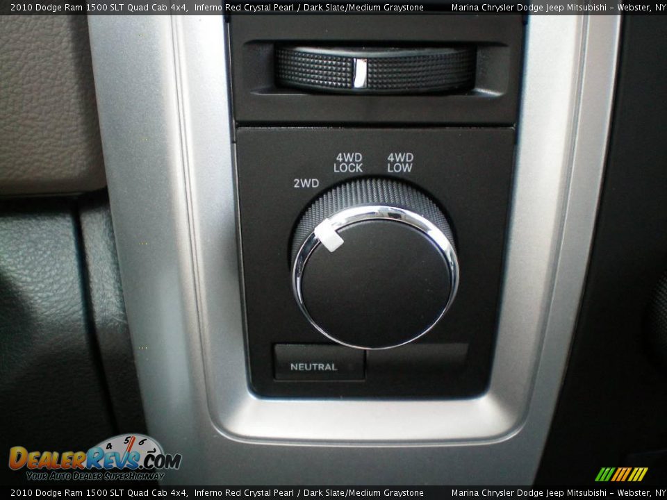 2010 Dodge Ram 1500 SLT Quad Cab 4x4 Inferno Red Crystal Pearl / Dark Slate/Medium Graystone Photo #4