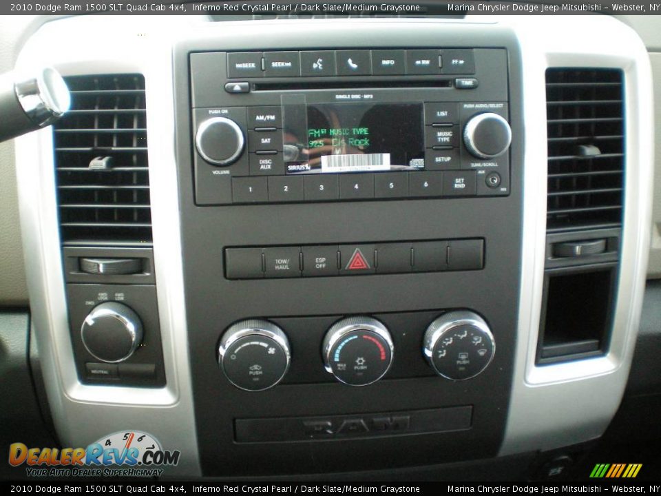 2010 Dodge Ram 1500 SLT Quad Cab 4x4 Inferno Red Crystal Pearl / Dark Slate/Medium Graystone Photo #5