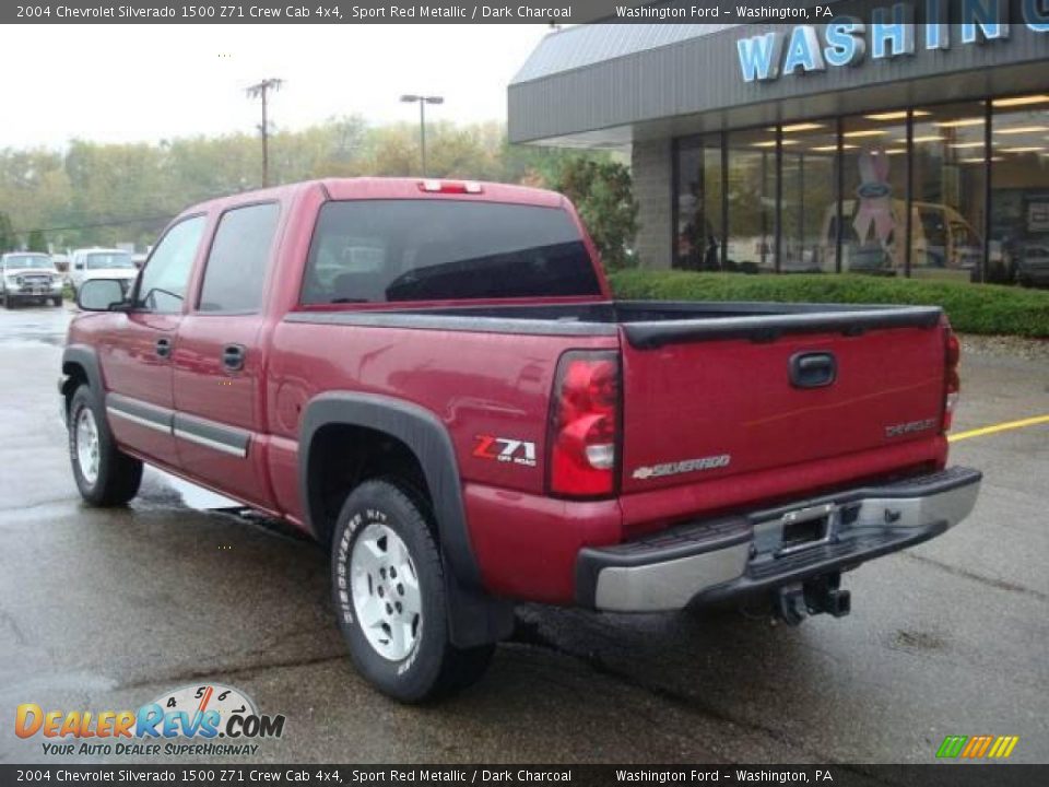 2004 Chevrolet Silverado 1500 Z71 Crew Cab 4x4 Sport Red Metallic / Dark Charcoal Photo #2
