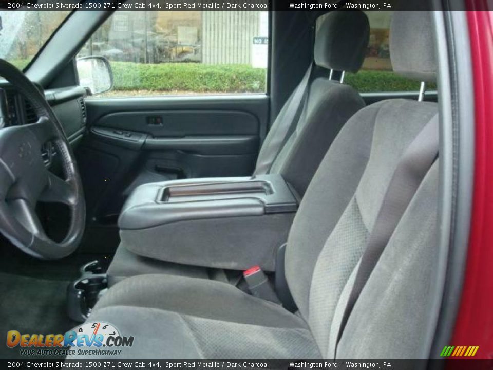 2004 Chevrolet Silverado 1500 Z71 Crew Cab 4x4 Sport Red Metallic / Dark Charcoal Photo #7