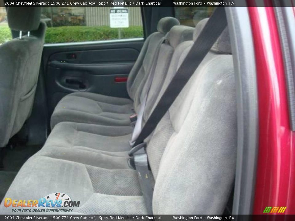 2004 Chevrolet Silverado 1500 Z71 Crew Cab 4x4 Sport Red Metallic / Dark Charcoal Photo #8