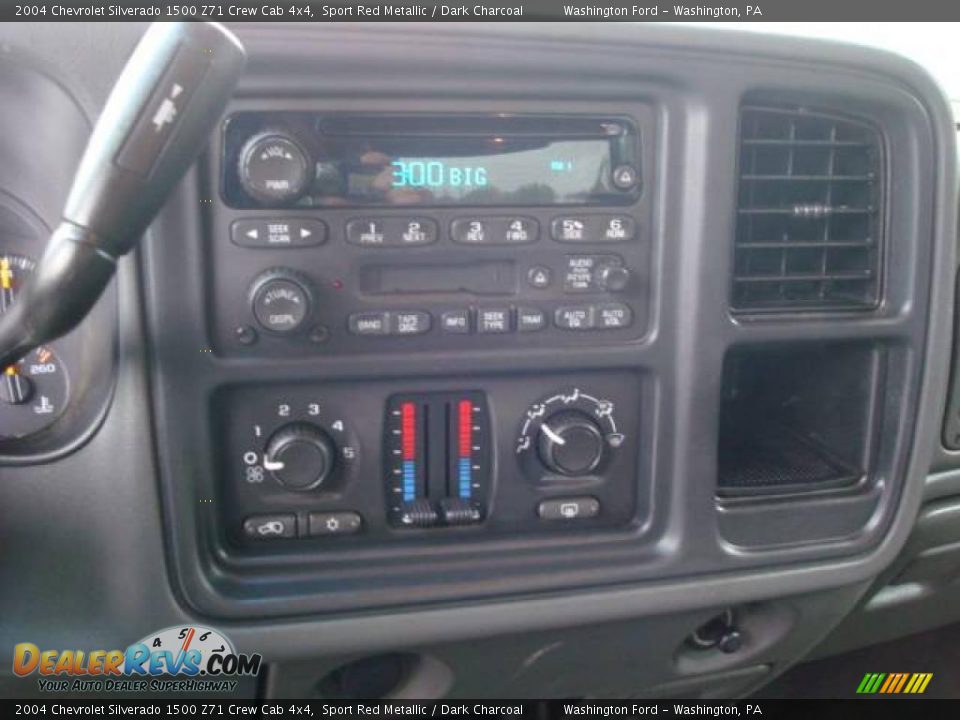 2004 Chevrolet Silverado 1500 Z71 Crew Cab 4x4 Sport Red Metallic / Dark Charcoal Photo #9